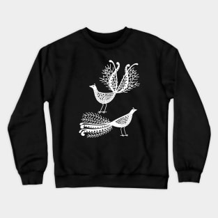 Australian Lyre Birds Crewneck Sweatshirt